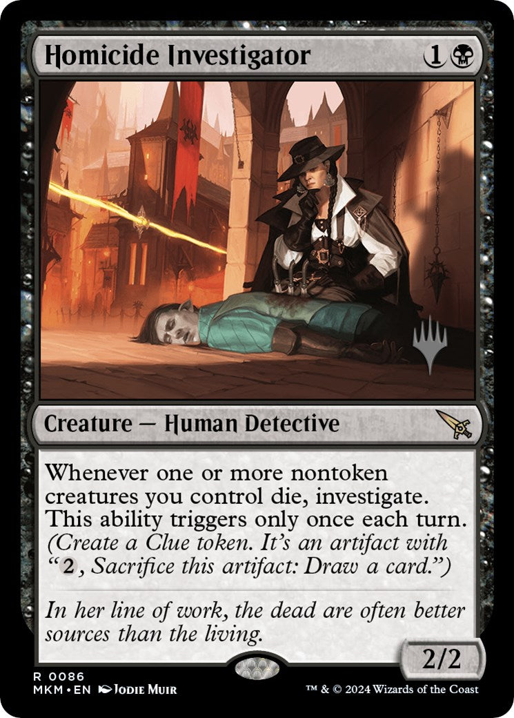 Homicide Investigator (Promo Pack) [Murders at Karlov Manor Promos] | Gamer Loot