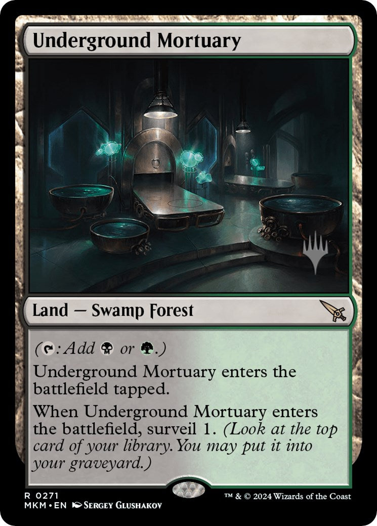 Underground Mortuary (Promo Pack) [Murders at Karlov Manor Promos] | Gamer Loot