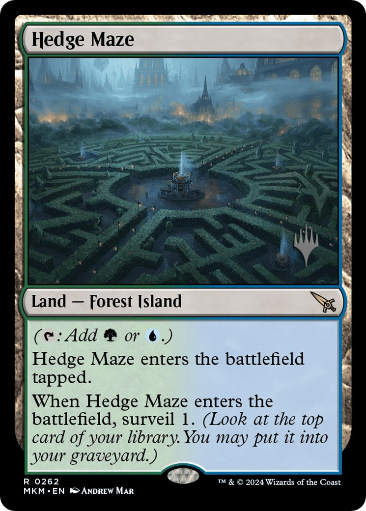 Hedge Maze (Promo Pack) [Murders at Karlov Manor Promos] | Gamer Loot