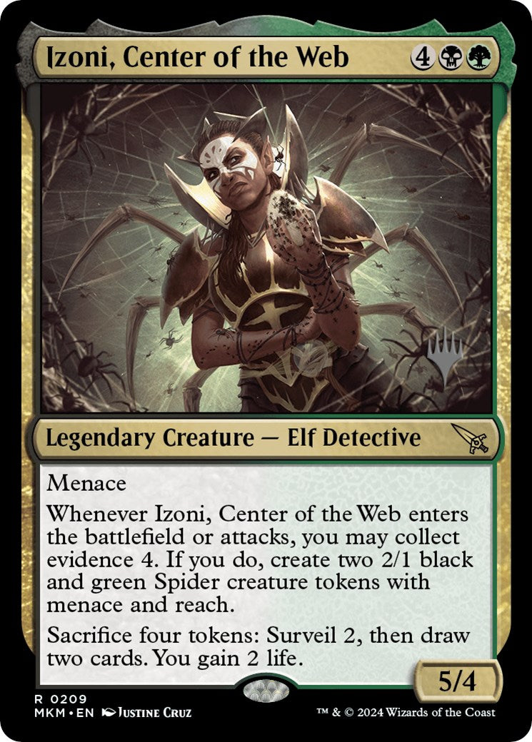 Izoni, Center of the Web (Promo Pack) [Murders at Karlov Manor Promos] | Gamer Loot