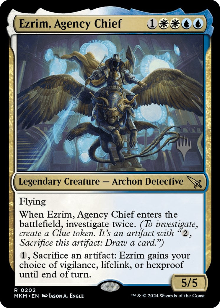 Ezrim, Agency Chief (Promo Pack) [Murders at Karlov Manor Promos] | Gamer Loot