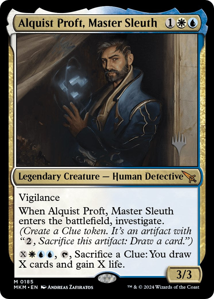 Alquist Proft, Master Sleuth (Promo Pack) [Murders at Karlov Manor Promos] | Gamer Loot