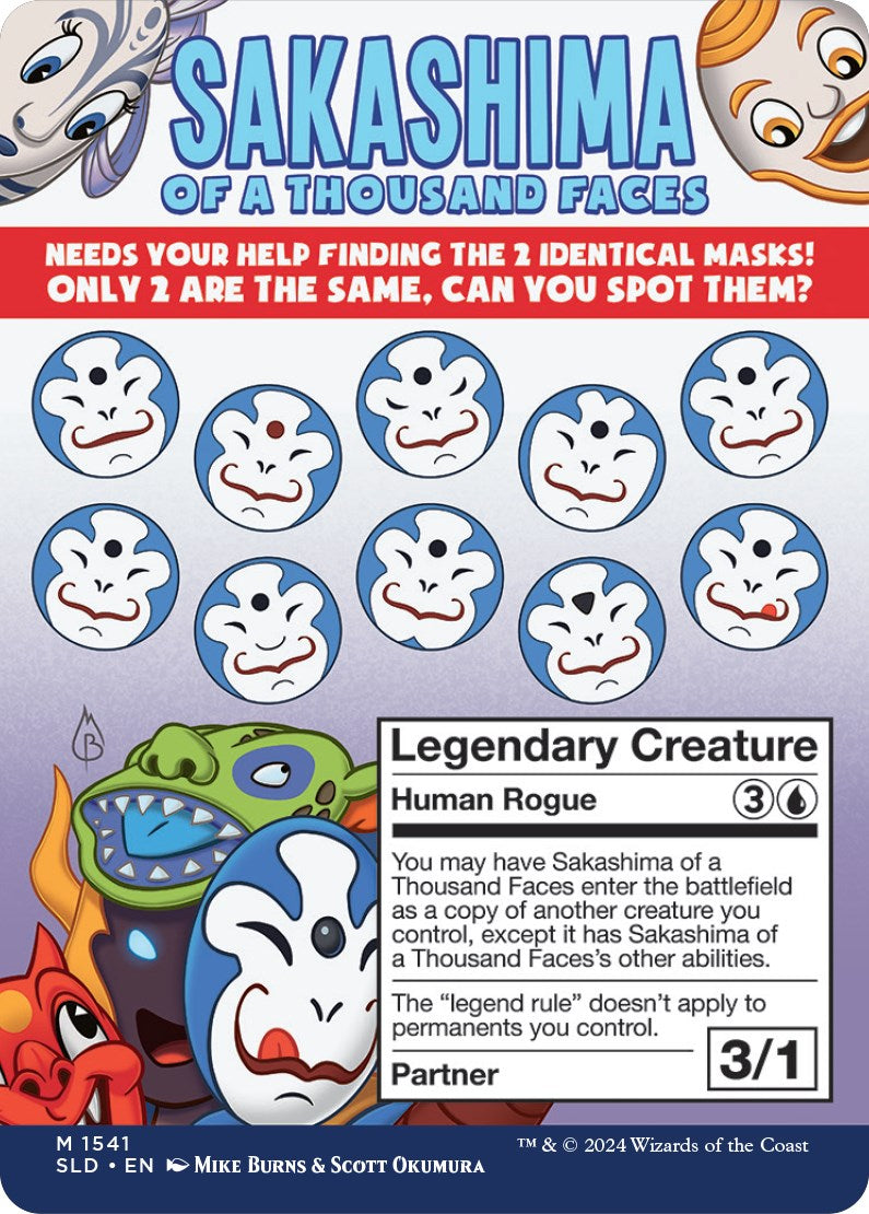 Sakashima of a Thousand Faces [Secret Lair Drop Series] | Gamer Loot