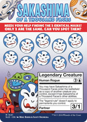 Sakashima of a Thousand Faces [Secret Lair Drop Series] | Gamer Loot