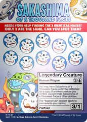 Sakashima of a Thousand Faces (Rainbow Foil) [Secret Lair Drop Series] | Gamer Loot