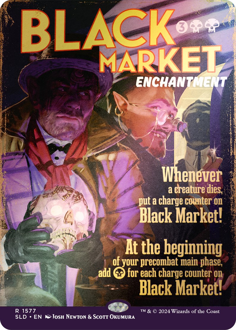 Black Market (Rainbow Foil) [Secret Lair Drop Series] | Gamer Loot