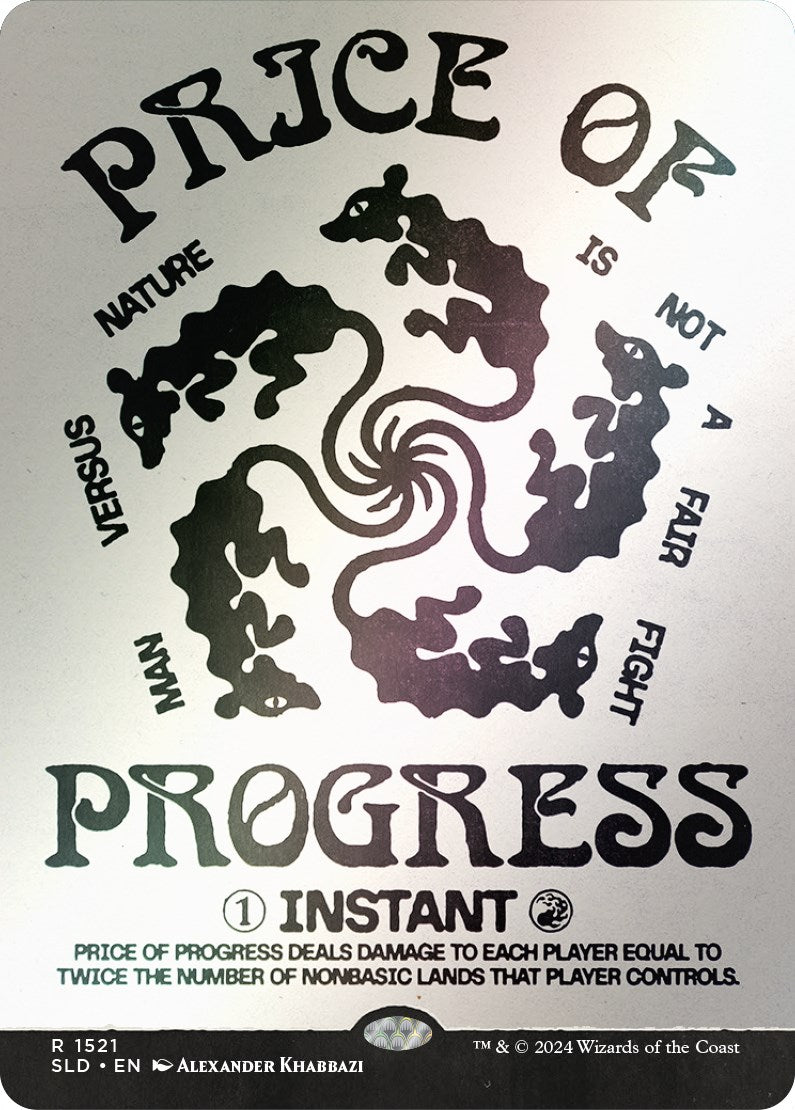 Price of Progress (Rainbow Foil) [Secret Lair Drop Series] | Gamer Loot