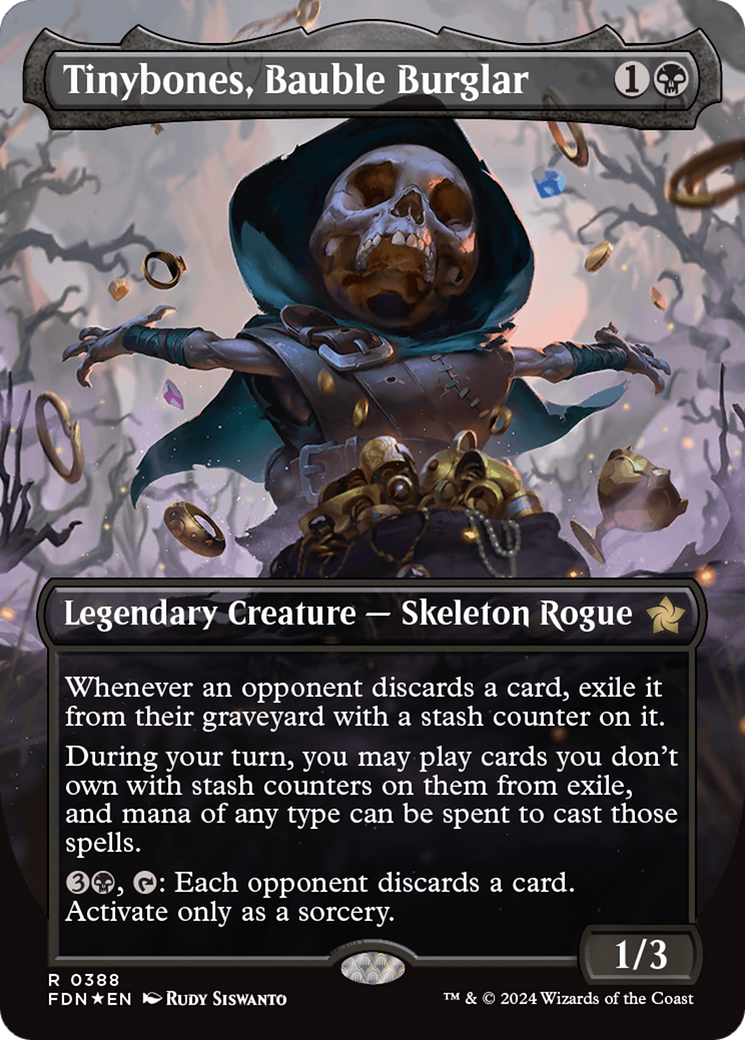 Tinybones, Bauble Burglar (Extended Art) [Foundations] | Gamer Loot