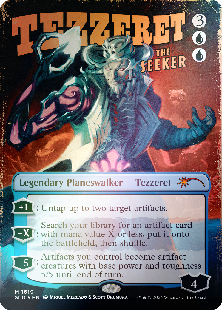 Tezzeret the Seeker (1619) (Rainbow Foil) [Secret Lair Drop Series] | Gamer Loot