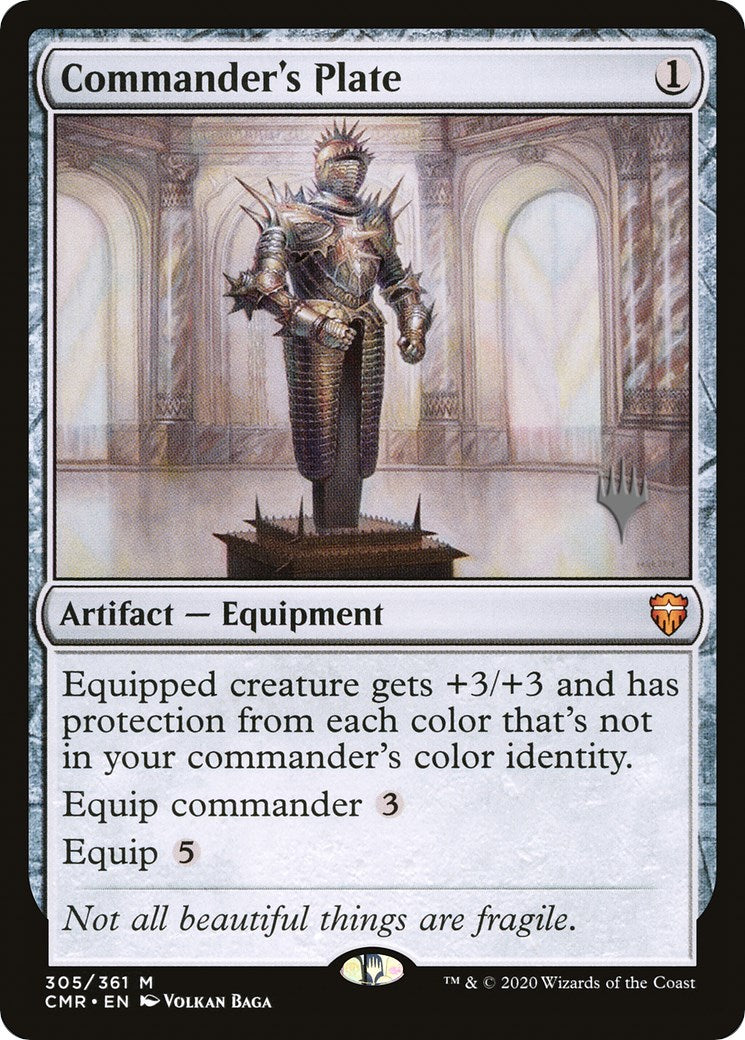 Commander's Plate (Promo Pack) [Murders at Karlov Manor Promos] | Gamer Loot