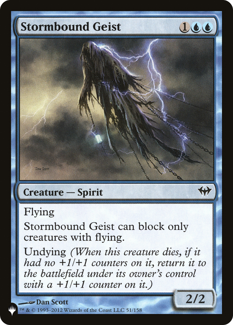 Stormbound Geist [The List Reprints] | Gamer Loot