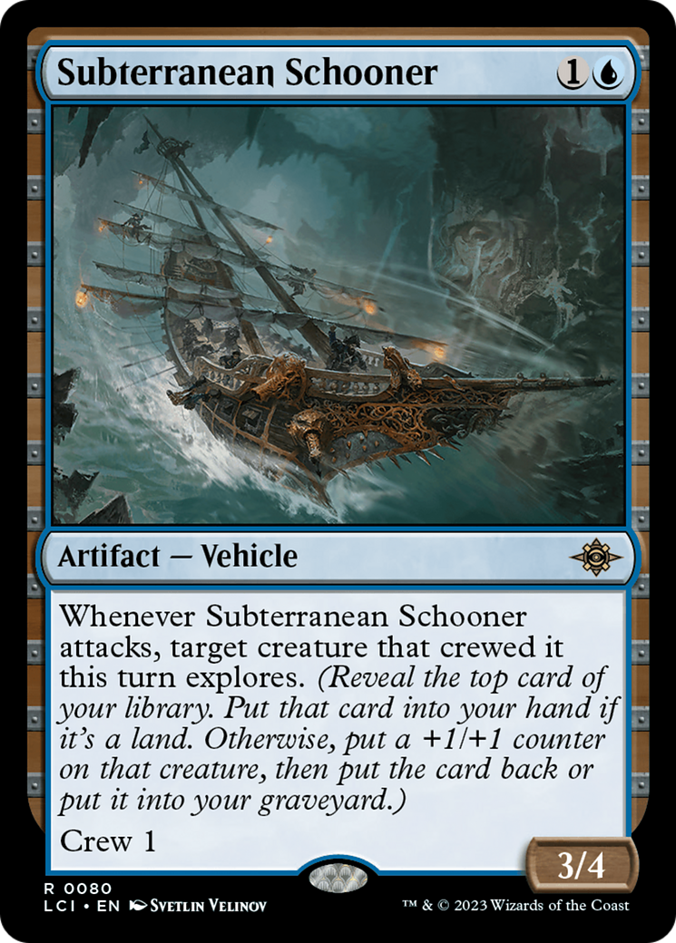 Subterranean Schooner [The Lost Caverns of Ixalan] | Gamer Loot