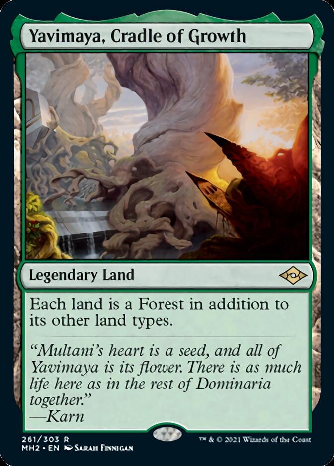 Yavimaya, Cradle of Growth [Modern Horizons 2] | Gamer Loot