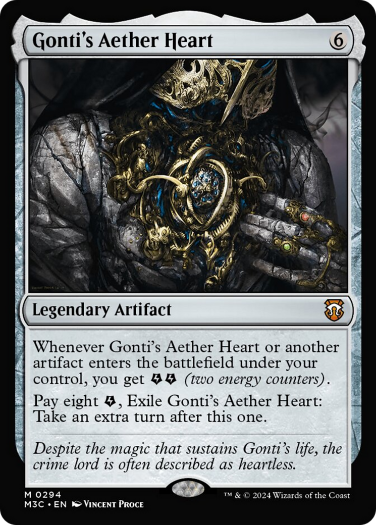 Gonti's Aether Heart [Modern Horizons 3 Commander] | Gamer Loot