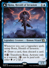 Rona, Herald of Invasion // Rona, Tolarian Obliterator [March of the Machine] | Gamer Loot