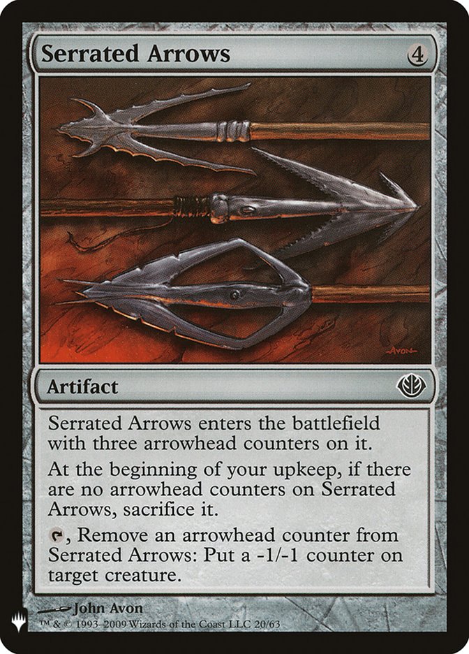 Serrated Arrows [Mystery Booster] | Gamer Loot