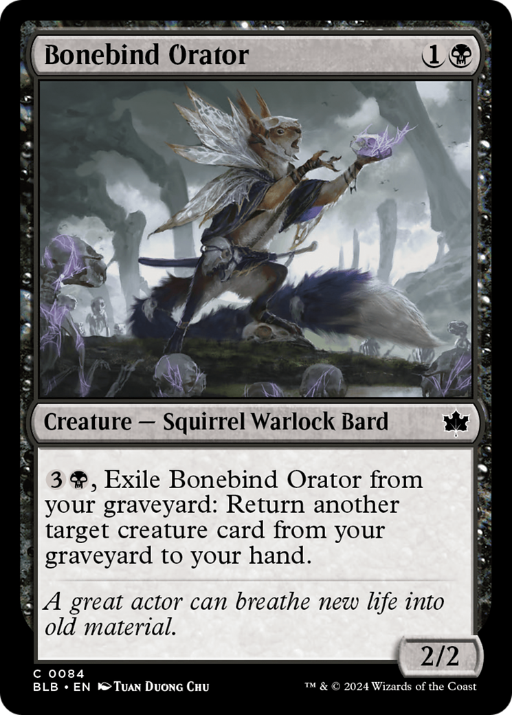 Bonebind Orator [Bloomburrow] | Gamer Loot