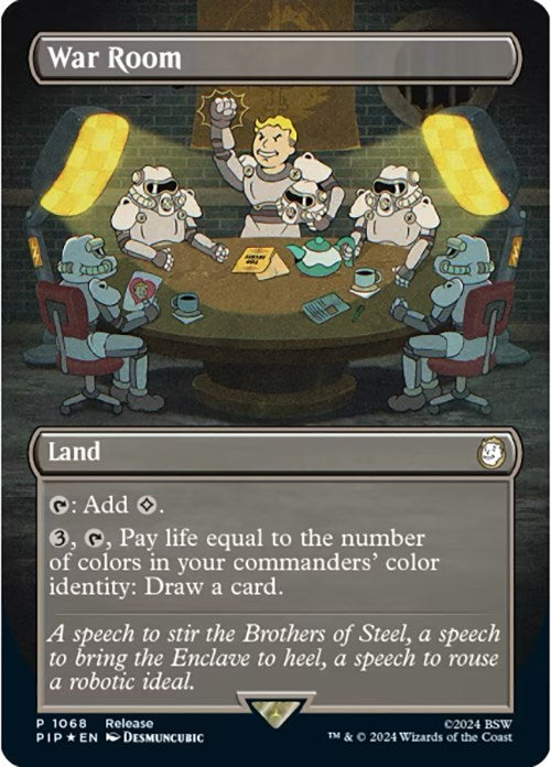 War Room (Borderless) [Fallout Promos] | Gamer Loot