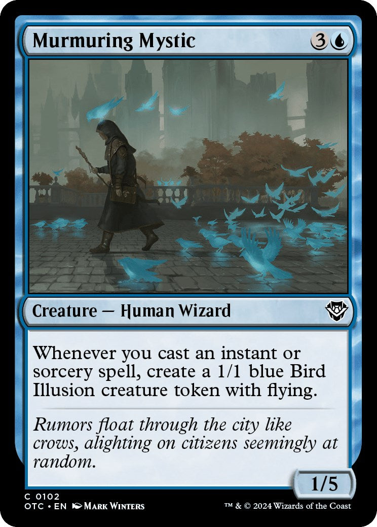 Murmuring Mystic [Outlaws of Thunder Junction Commander] | Gamer Loot