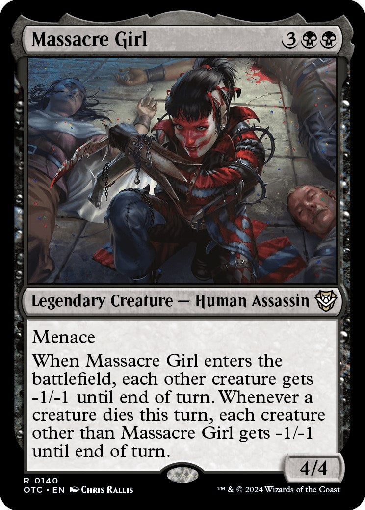 Massacre Girl [Outlaws of Thunder Junction Commander] | Gamer Loot
