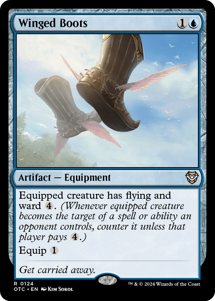 Winged Boots [Outlaws of Thunder Junction Commander] | Gamer Loot