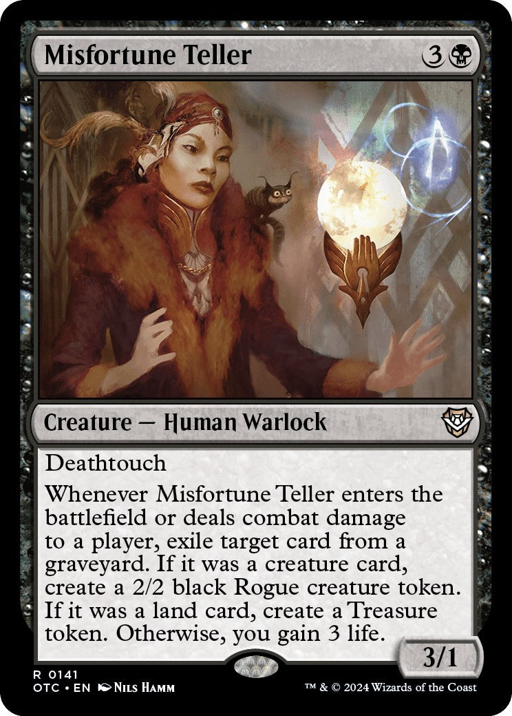 Misfortune Teller [Outlaws of Thunder Junction Commander] | Gamer Loot
