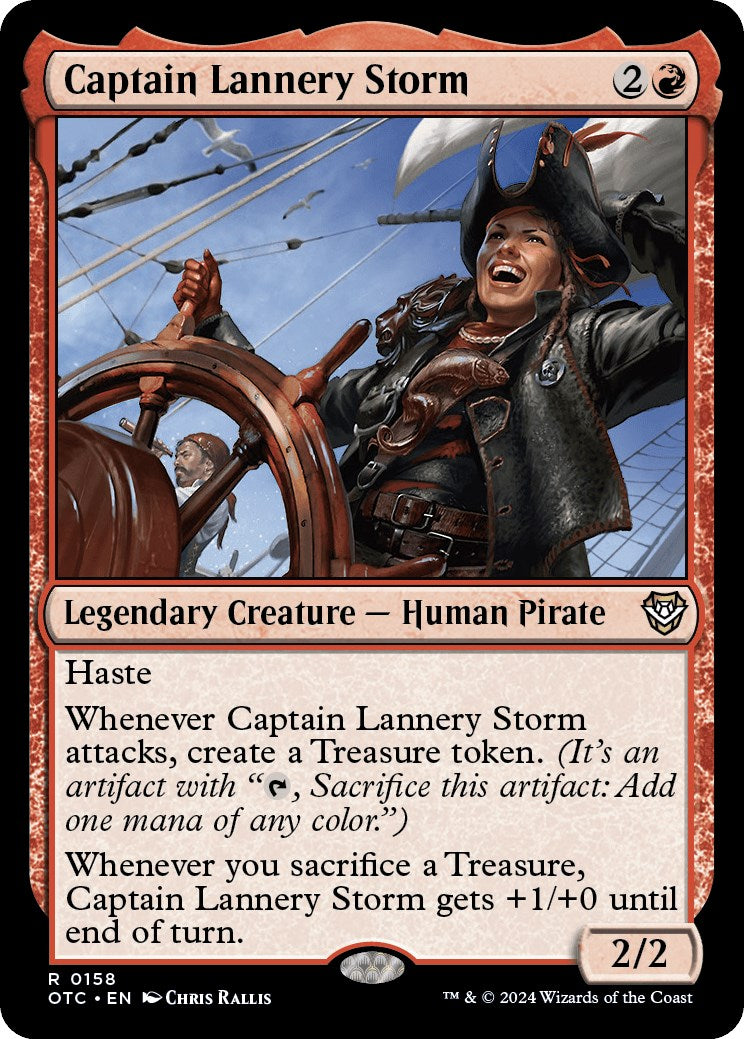 Captain Lannery Storm [Outlaws of Thunder Junction Commander] | Gamer Loot