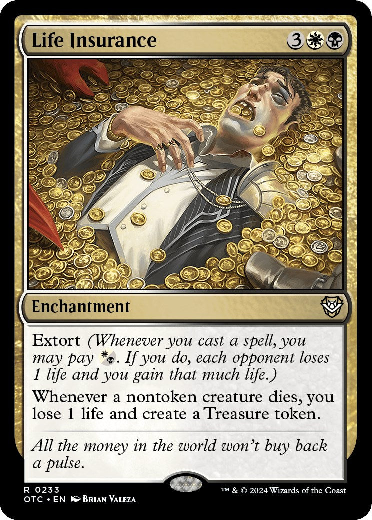 Life Insurance [Outlaws of Thunder Junction Commander] | Gamer Loot