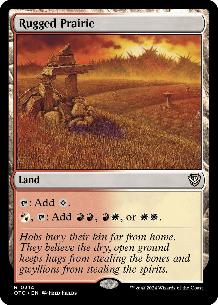 Rugged Prairie [Outlaws of Thunder Junction Commander] | Gamer Loot