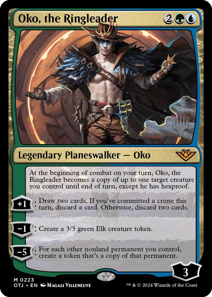 Oko, the Ringleader (Promo Pack) [Outlaws of Thunder Junction Promos] | Gamer Loot