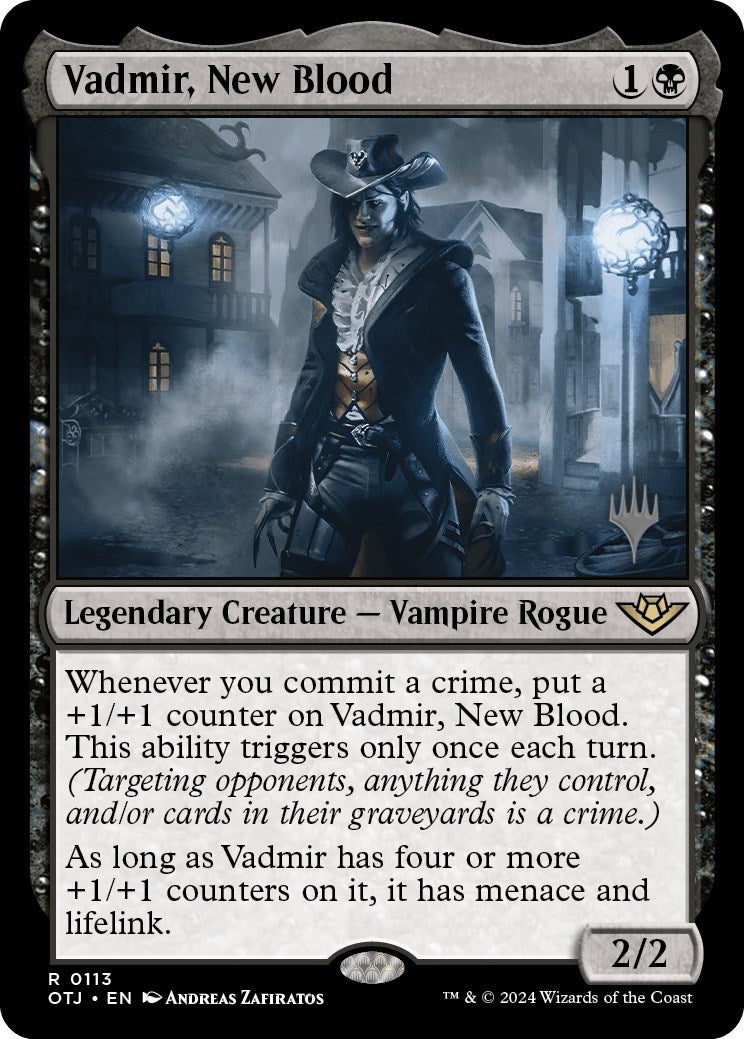 Vadmir, New Blood (Promo Pack) [Outlaws of Thunder Junction Promos] | Gamer Loot