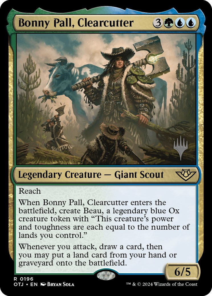 Bonny Pall, Clearcutter (Promo Pack) [Outlaws of Thunder Junction Promos] | Gamer Loot