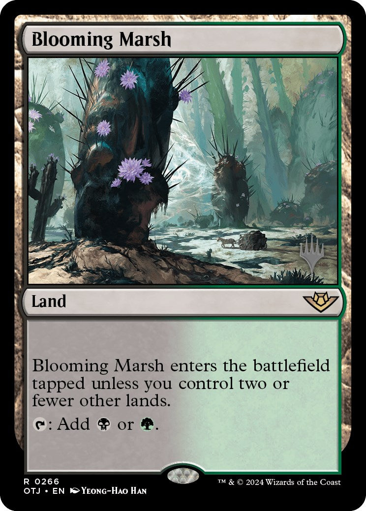 Blooming Marsh (Promo Pack) [Outlaws of Thunder Junction Promos] | Gamer Loot