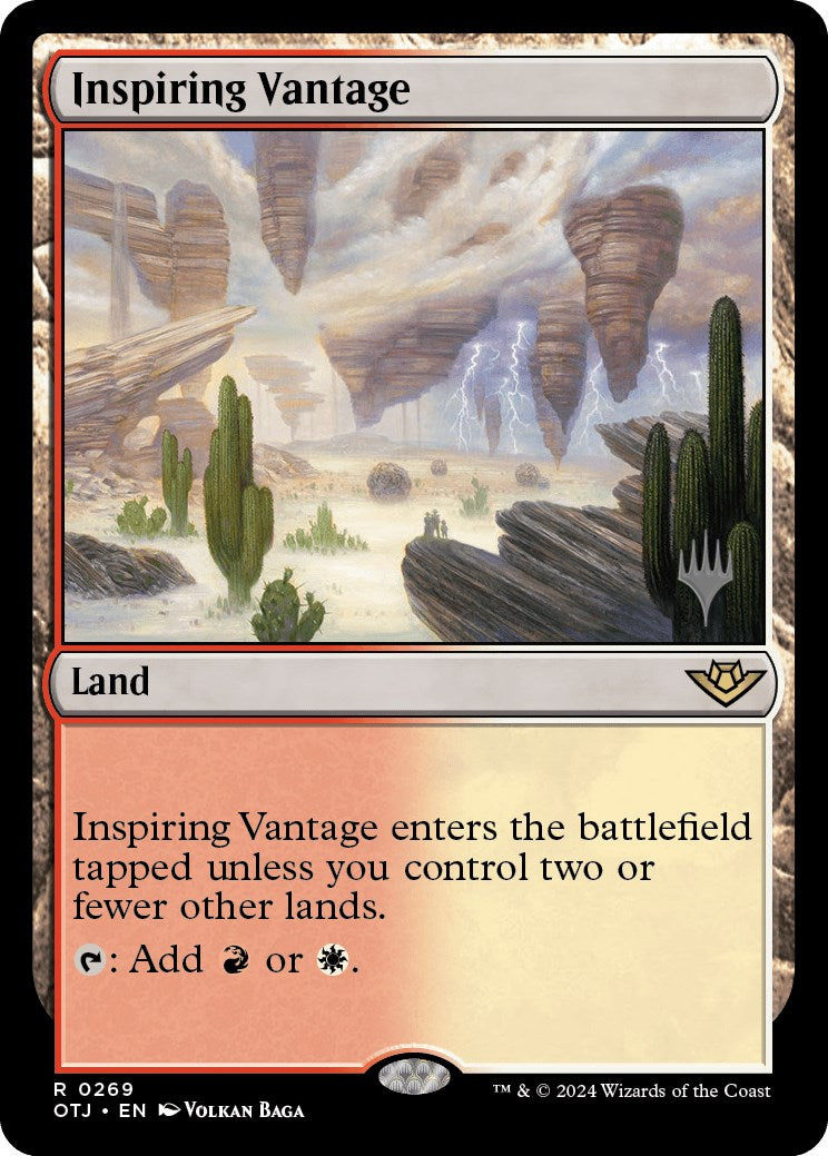 Inspiring Vantage (Promo Pack) [Outlaws of Thunder Junction Promos] | Gamer Loot