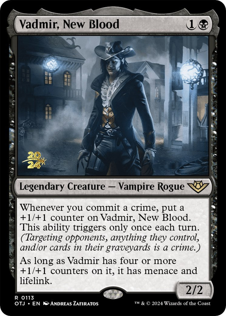 Vadmir, New Blood [Outlaws of Thunder Junction Prerelease Promos] | Gamer Loot