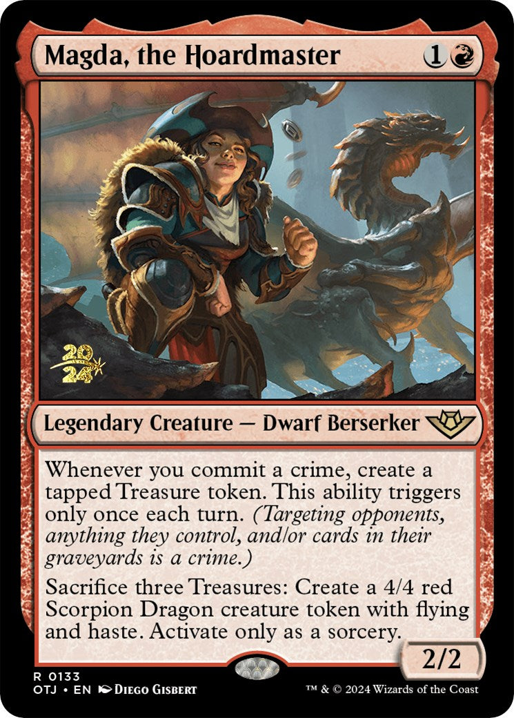 Magda, the Hoardmaster [Outlaws of Thunder Junction Prerelease Promos] | Gamer Loot