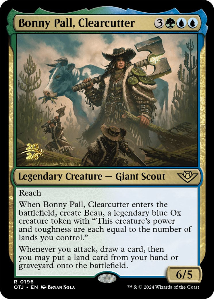 Bonny Pall, Clearcutter [Outlaws of Thunder Junction Prerelease Promos] | Gamer Loot