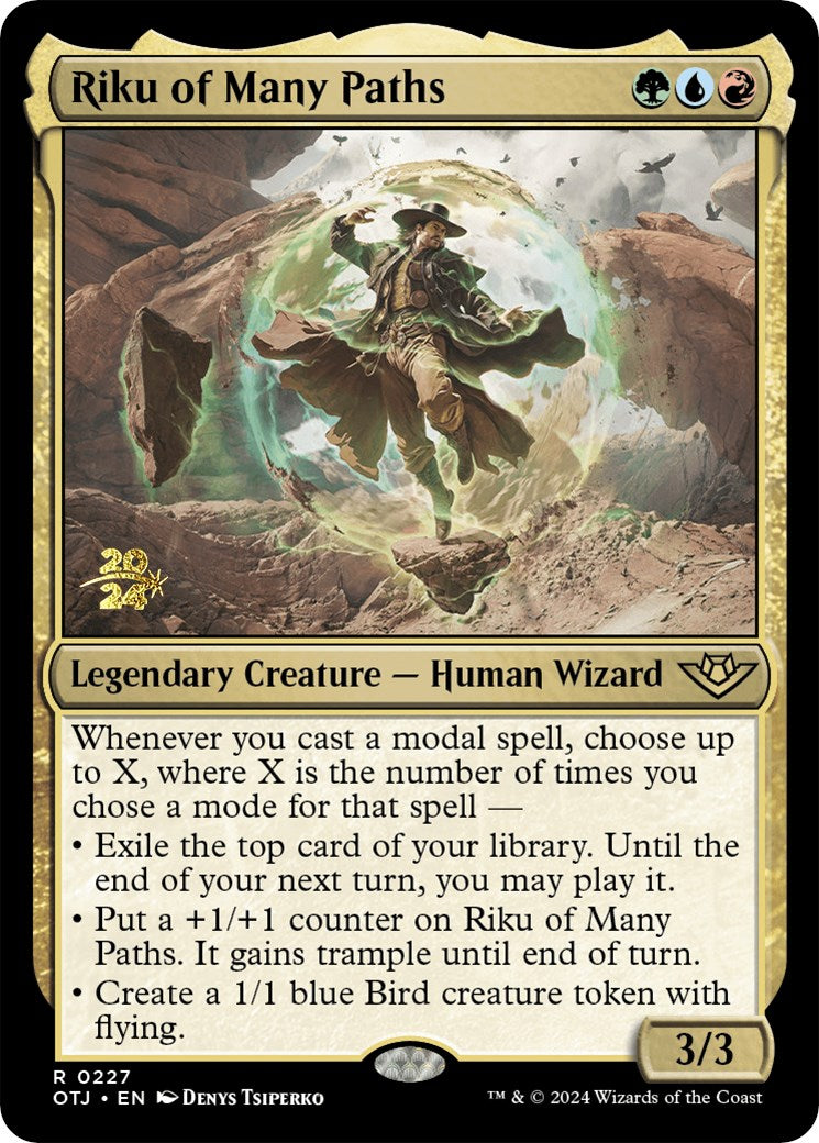 Riku of Many Paths [Outlaws of Thunder Junction Prerelease Promos] | Gamer Loot