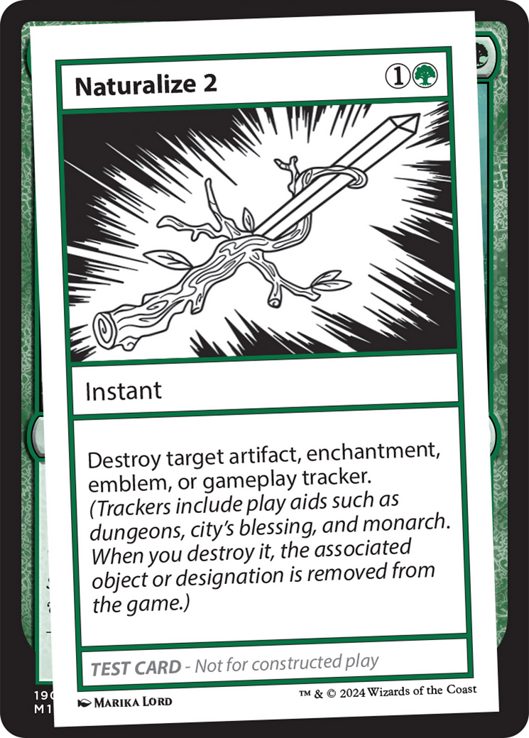 Naturalize 2 [Mystery Booster 2 Playtest Cards] | Gamer Loot