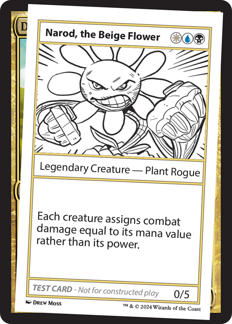 Narod, the Beige Flower [Mystery Booster 2 Playtest Cards] | Gamer Loot