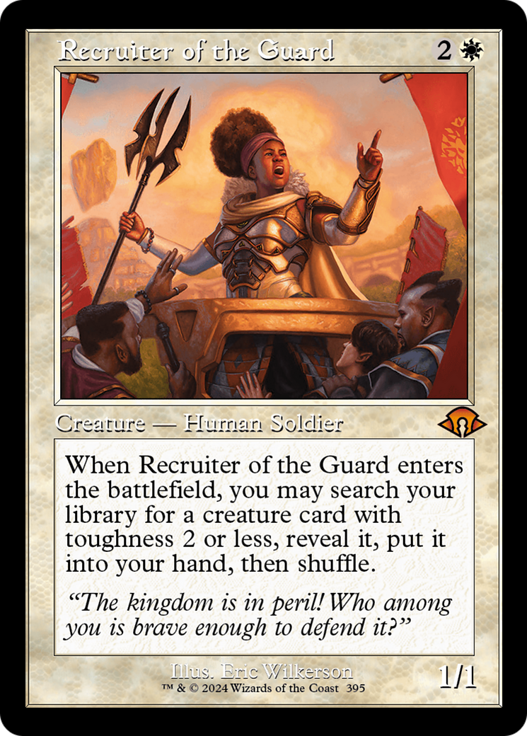 Recruiter of the Guard (Retro) [Modern Horizons 3] | Gamer Loot