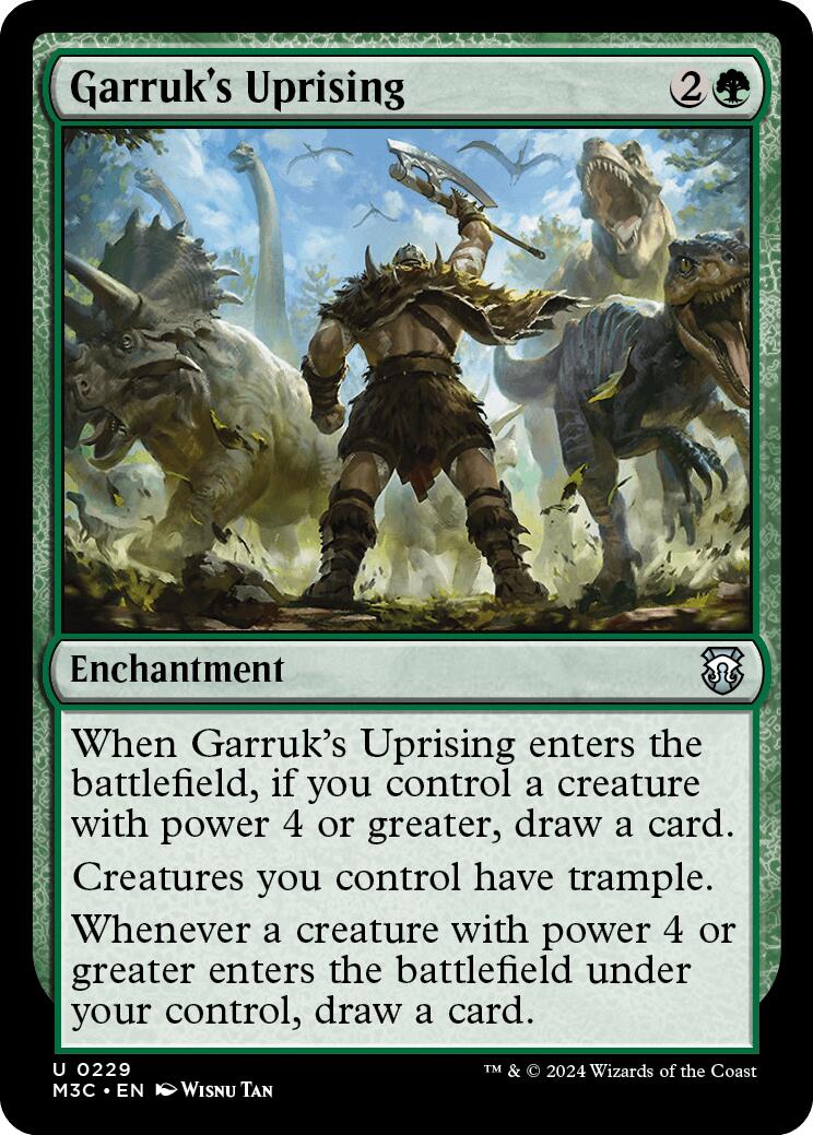 Garruk's Uprising [Modern Horizons 3 Commander] | Gamer Loot