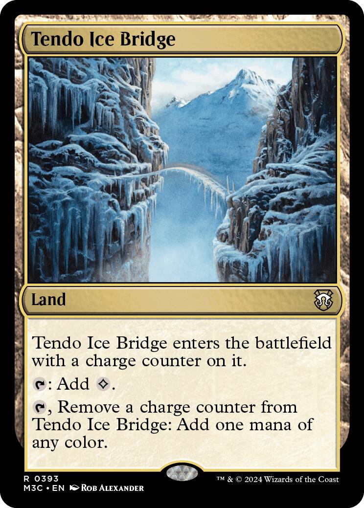 Tendo Ice Bridge [Modern Horizons 3 Commander] | Gamer Loot