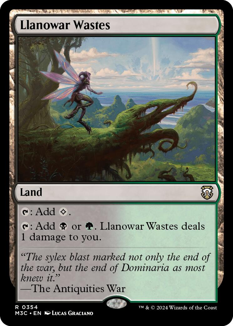 Llanowar Wastes [Modern Horizons 3 Commander] | Gamer Loot