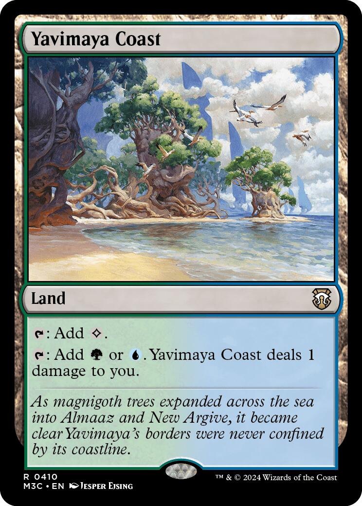 Yavimaya Coast [Modern Horizons 3 Commander] | Gamer Loot