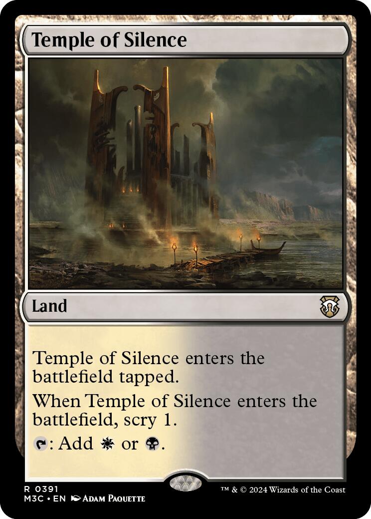 Temple of Silence [Modern Horizons 3 Commander] | Gamer Loot