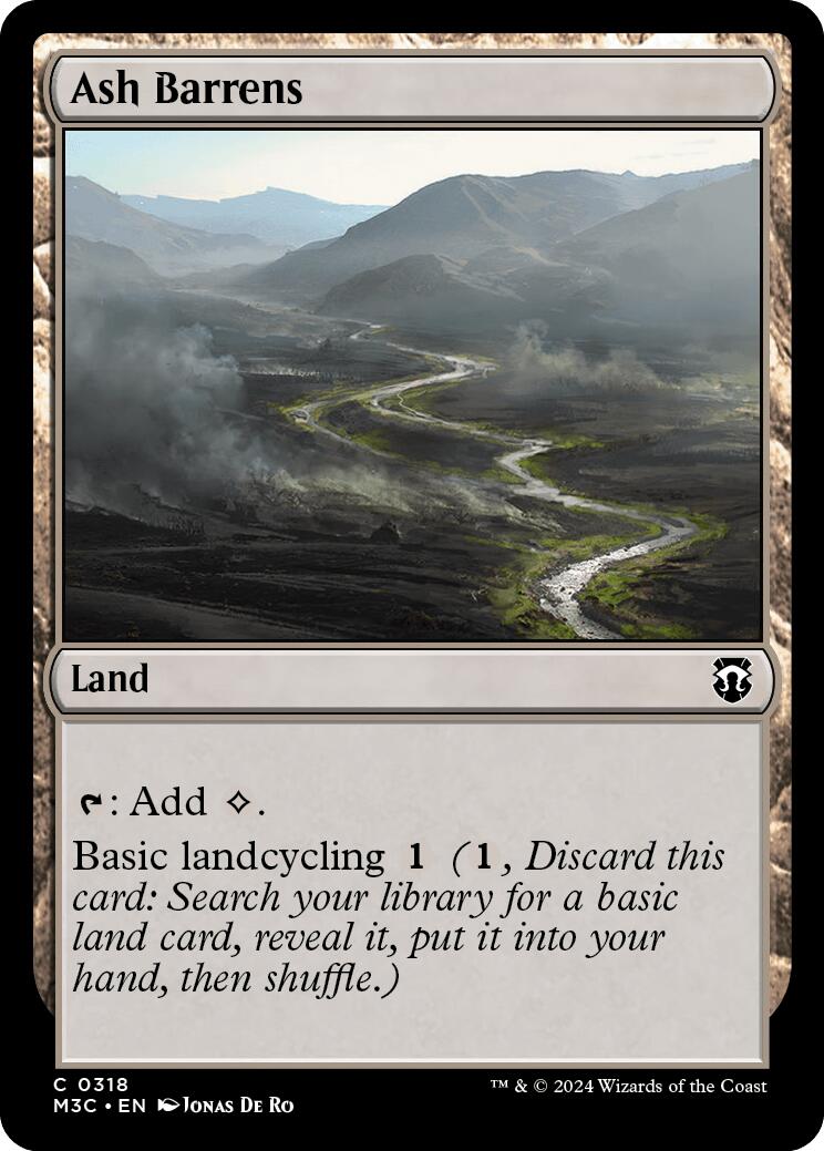 Ash Barrens [Modern Horizons 3 Commander] | Gamer Loot