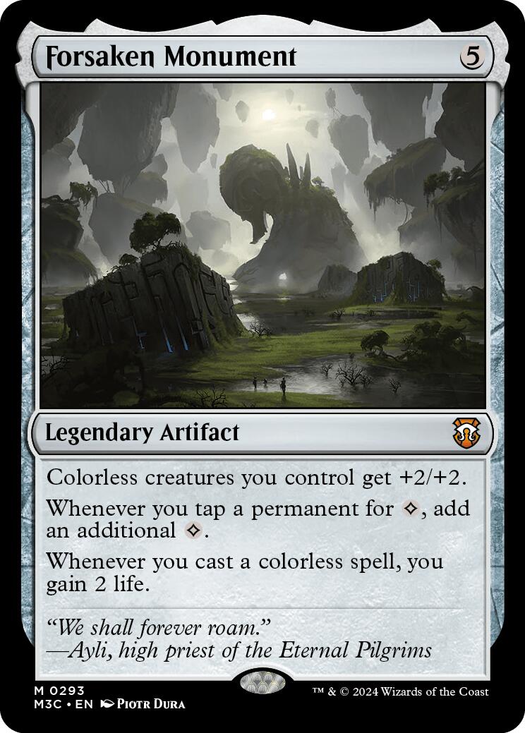 Forsaken Monument [Modern Horizons 3 Commander] | Gamer Loot