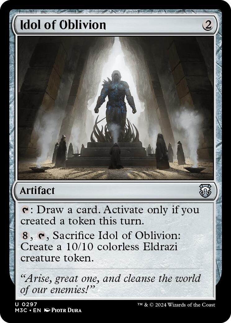 Idol of Oblivion [Modern Horizons 3 Commander] | Gamer Loot