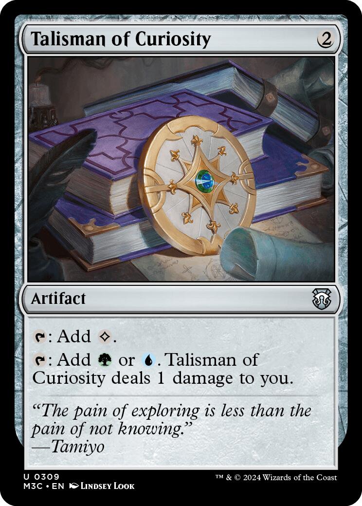 Talisman of Curiosity [Modern Horizons 3 Commander] | Gamer Loot